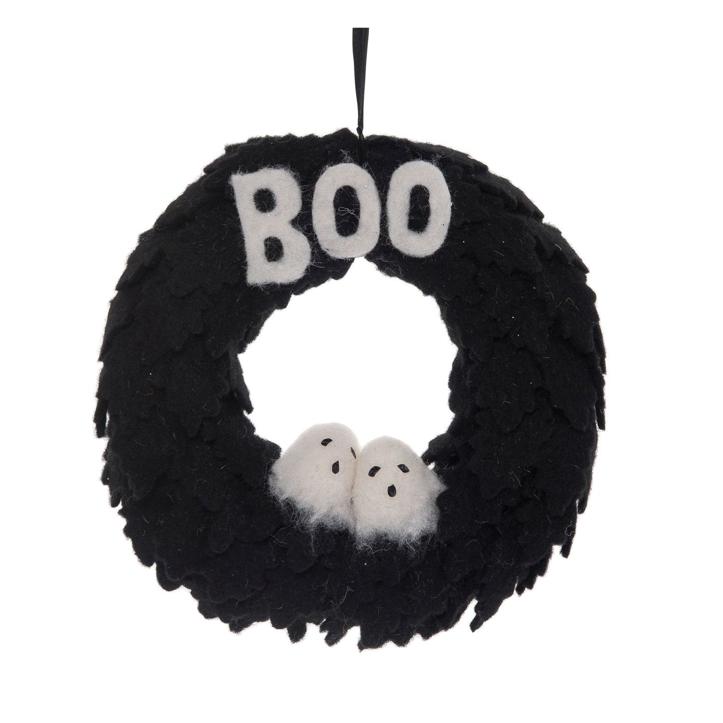Transpac Ghostly Boo Wreath