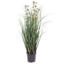 Load image into Gallery viewer, Vickerman Artificial Potted Green Grass And Eucalyptus