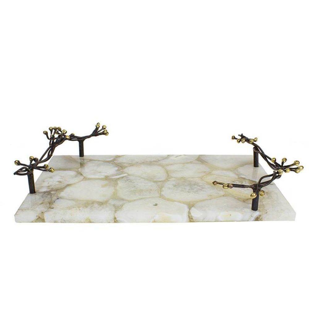 Quest Collection Agate Branch Tray