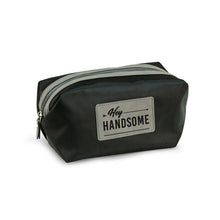 Load image into Gallery viewer, Hey Handome Water Resistant Nylon Dopp Kit w/ Saddle Accents by Bey Berk
