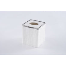 Load image into Gallery viewer, Pampa Bay Vanity Accessories With Beads Square Tissue Box