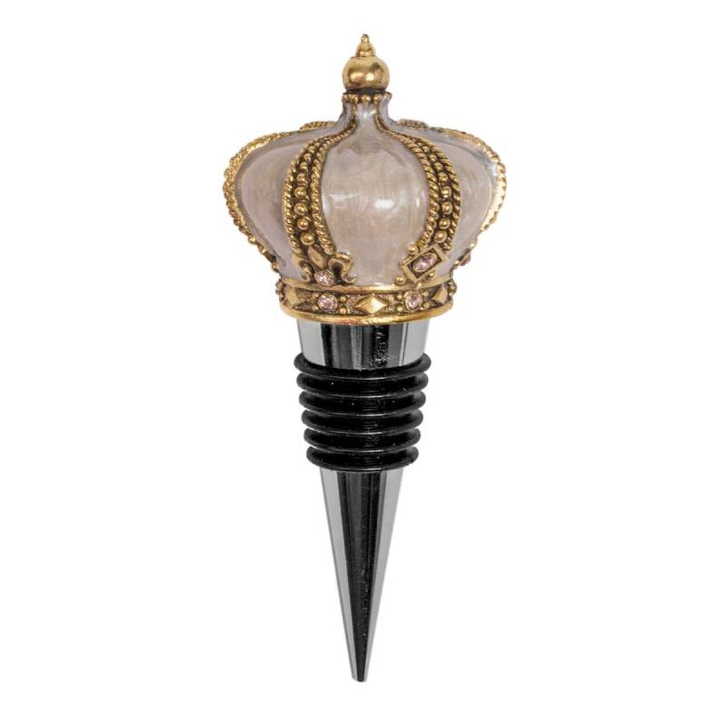 Quest Collection Crown Wine Stopper Blush