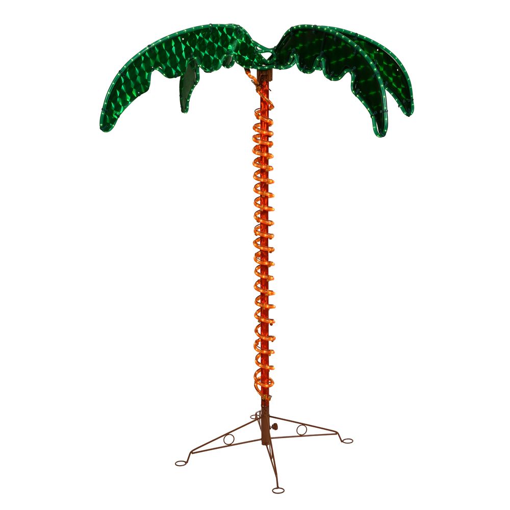 Vickerman 4.5' LED Rope Light Palm Tree, Plastic