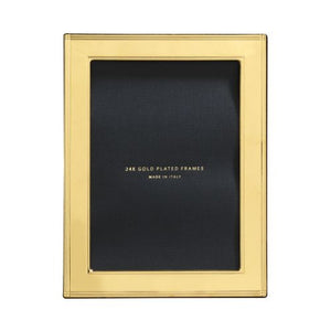 Cunill 24k Gold Plated Madison Picture Frame