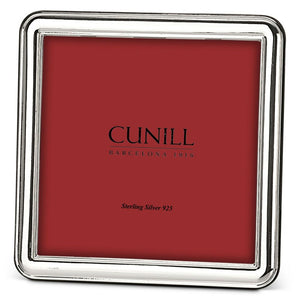 Cunill .925 Sterling Addison Plain 5x5 Picture Frame