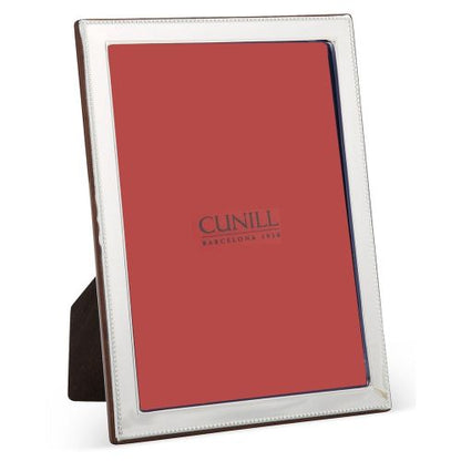 Cunill .925 Sterling Bead Bevel Picture Frame