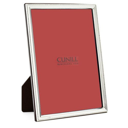 Cunill .925 Sterling Bead Profile Picture Frame
