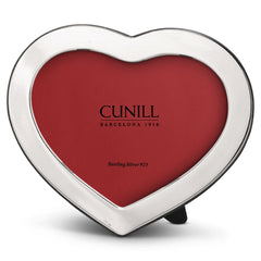 Cunill Sterling Silver Tiffany Heart 4x6 Frame