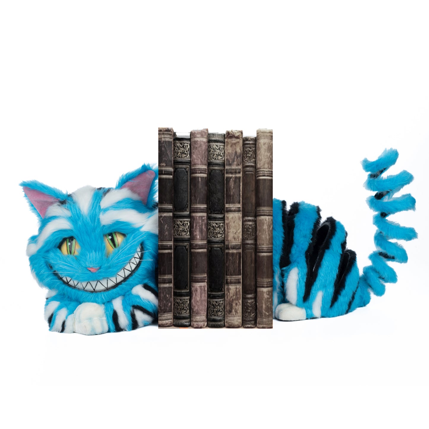 Katherine's Collection Hearts & Wonderland Cheshire Cat Book Ends
