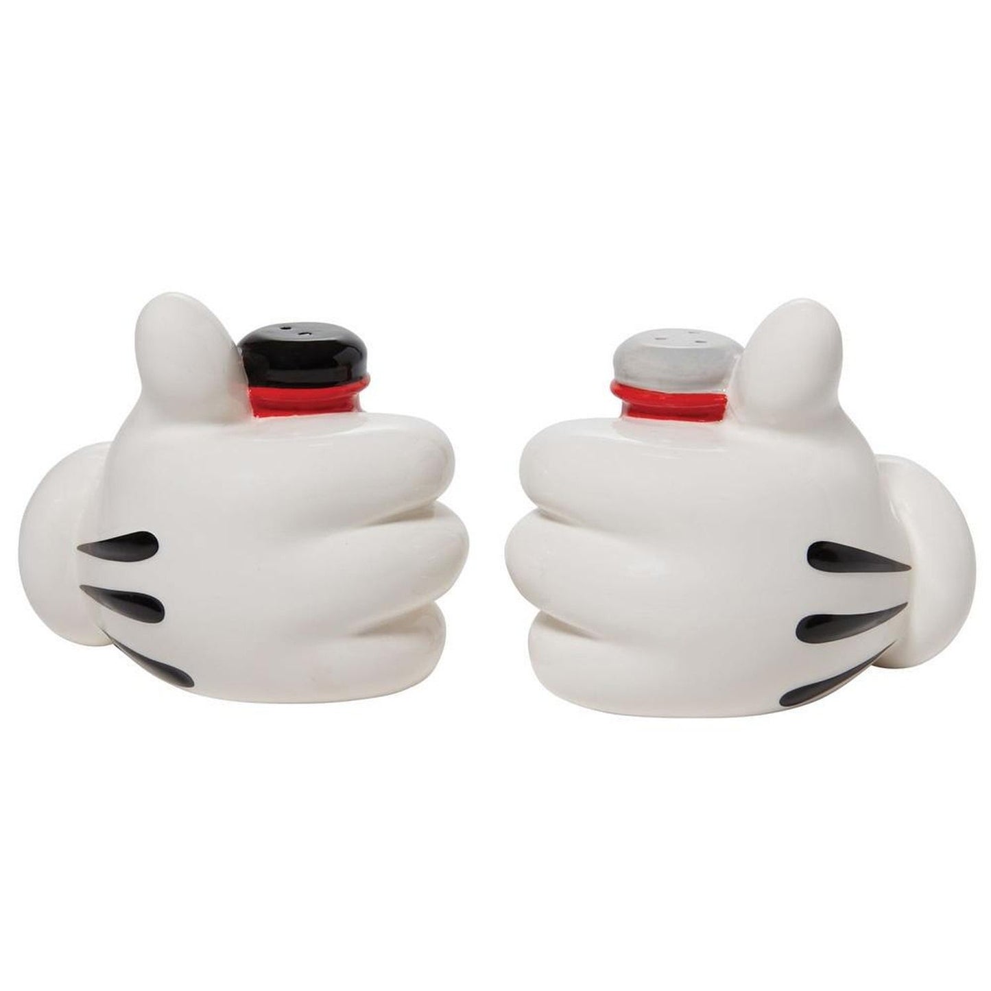 Enesco Disney Ceramics Mickey Hands Salt & Pepper
