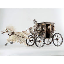 Load image into Gallery viewer, Katherine&#39;s Collection 2022 Ghostly Horse Drawn Carriage Figurine 35&quot;x10.5&quot;16.5&quot;
