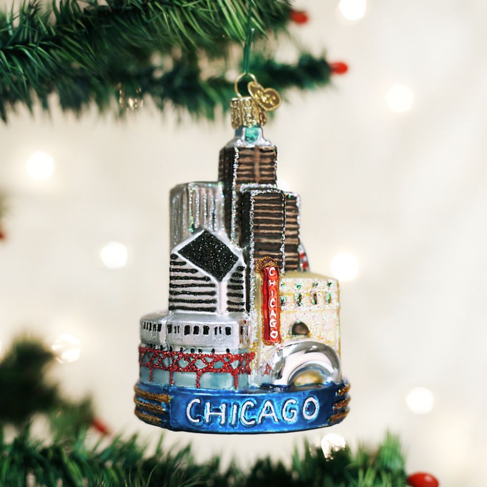 Old World Christmas Chicago Ornament