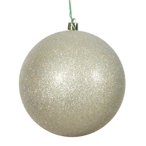 Vickerman 2.4" Champagne Glitter Ball Ornament, 24 Per Bag