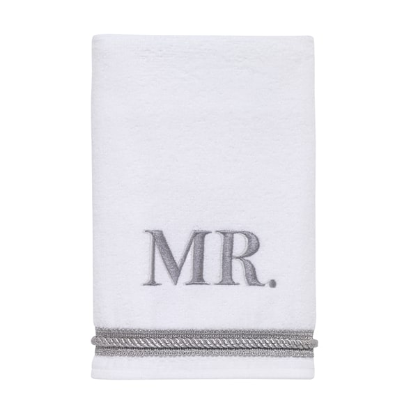 Avanti Linens Mr. Hand Towel - White