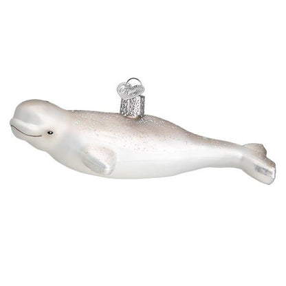 Old World Christmas Beluga Whale Ornament