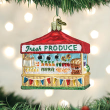 Load image into Gallery viewer, Old World Christmas Farmer&#39;S Market Stand Ornament