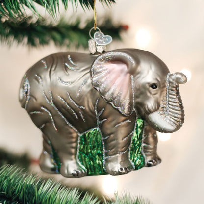 Old World Christmas Large Elephant Ornament