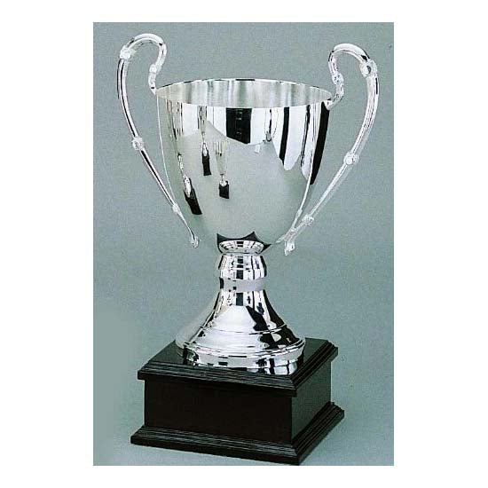 Leeber Trophy with Base, 13", Silver-Plated