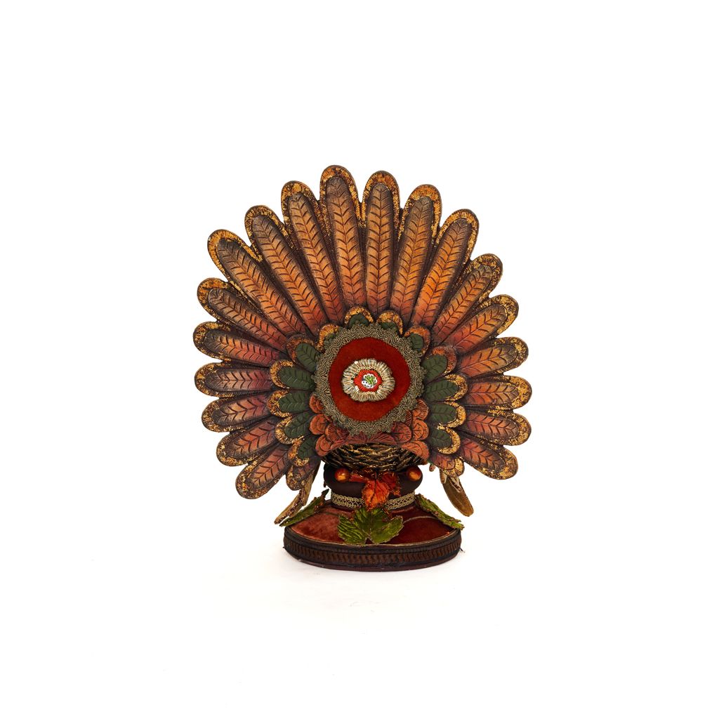 Katherine's Collection 2022 Harvest Turkey Figurine, 19.5" Resin