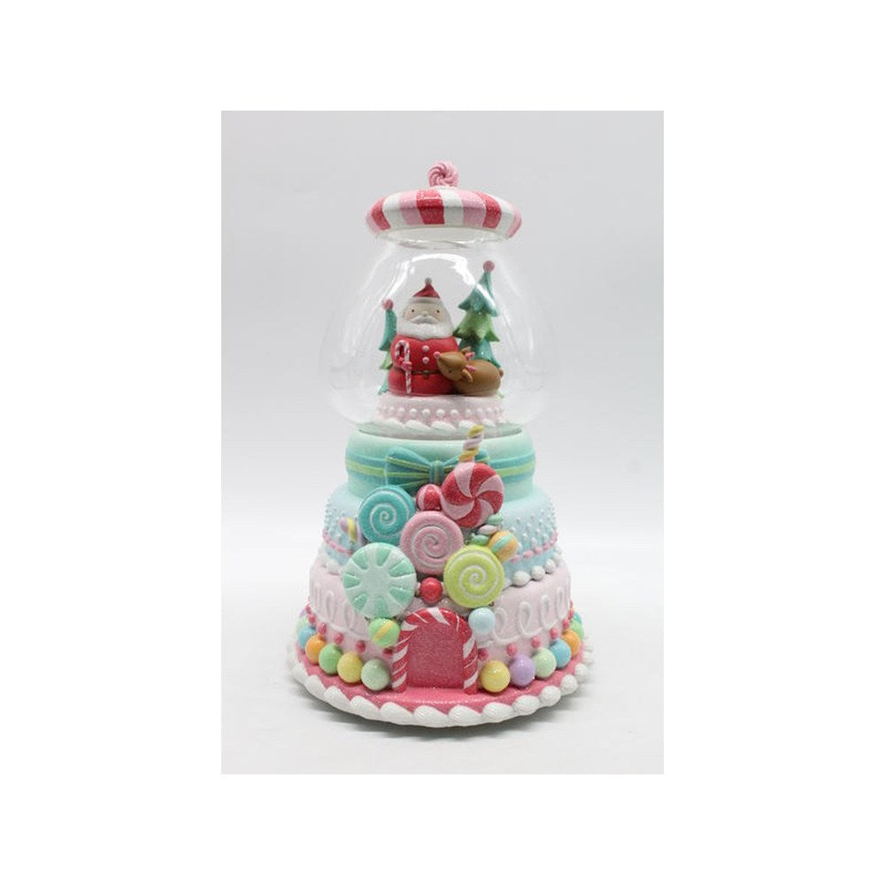 December Diamonds 14-inch Candy Machine with Santa Figurine