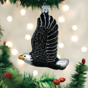 Old World Christmas Eagle In Flight Ornament