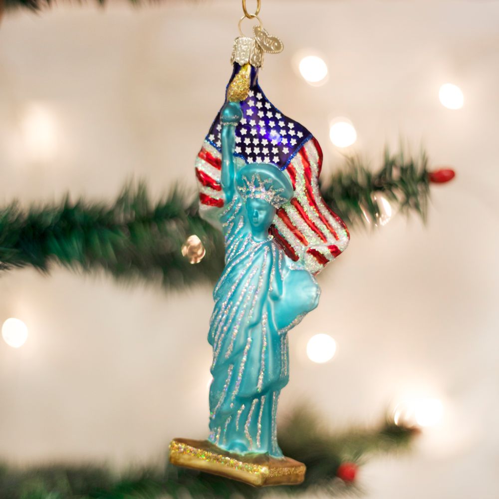 Old World Christmas Statue Of Liberty Ornament