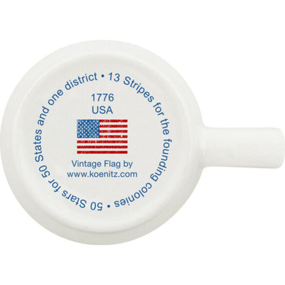 Konitz Vintage USA Flag Mug