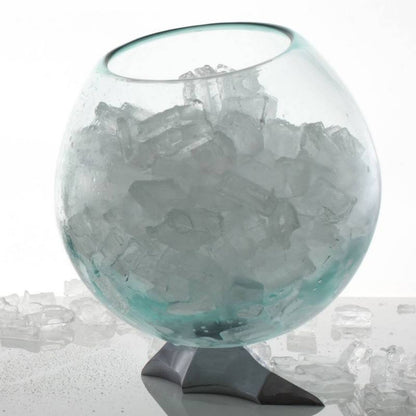 Quest Collection Glass Ice Bucket