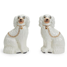 Load image into Gallery viewer, Two&#39;s Company Set Of 2 Staffordshire Dog Statues (Left Facing, Right Facing)