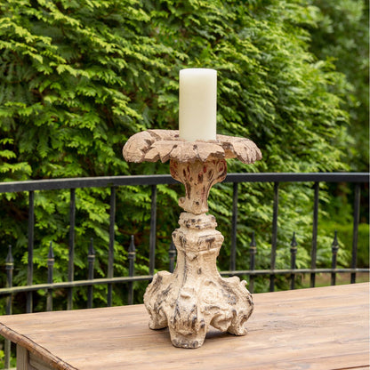 Park Hill Collection Old World Cast Relic Candle Holder