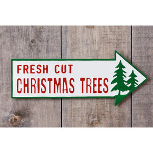 Your Heart's Delight Audrey's Sign - Fresh Cut Christmas Trees, Iron