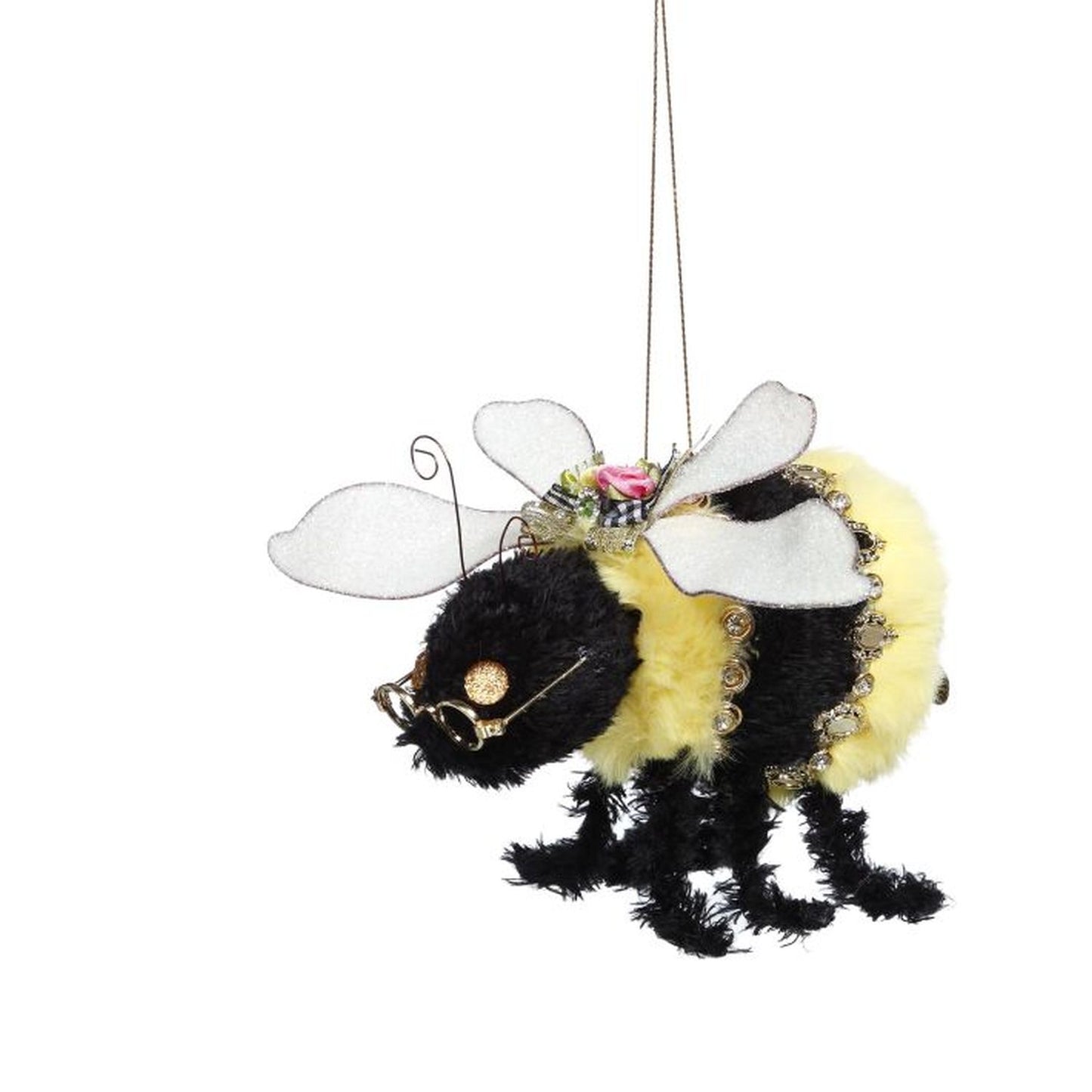 Mark Roberts 2022 Bumble Bee Ornament, Small, 4"