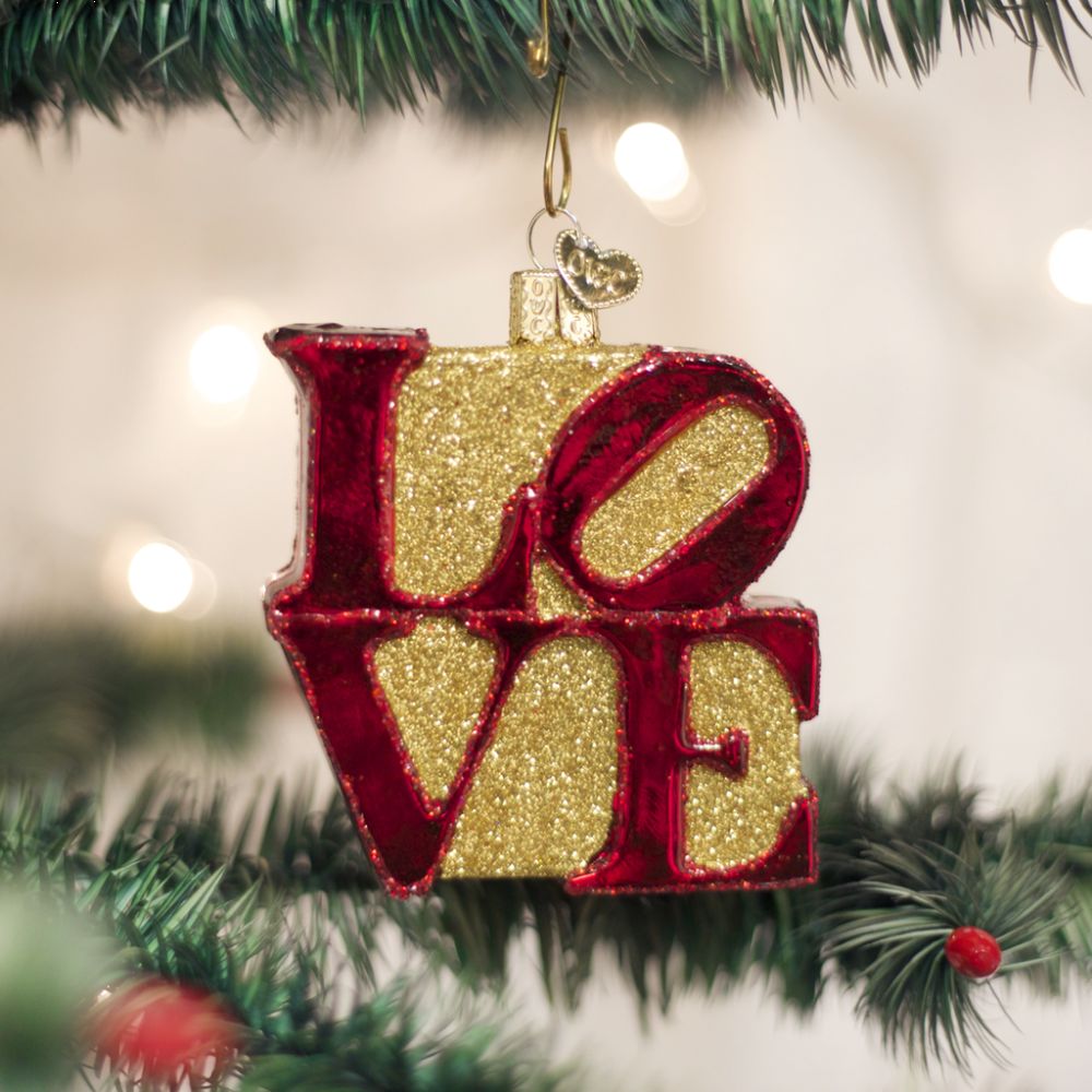 Old World Christmas Love Ornament