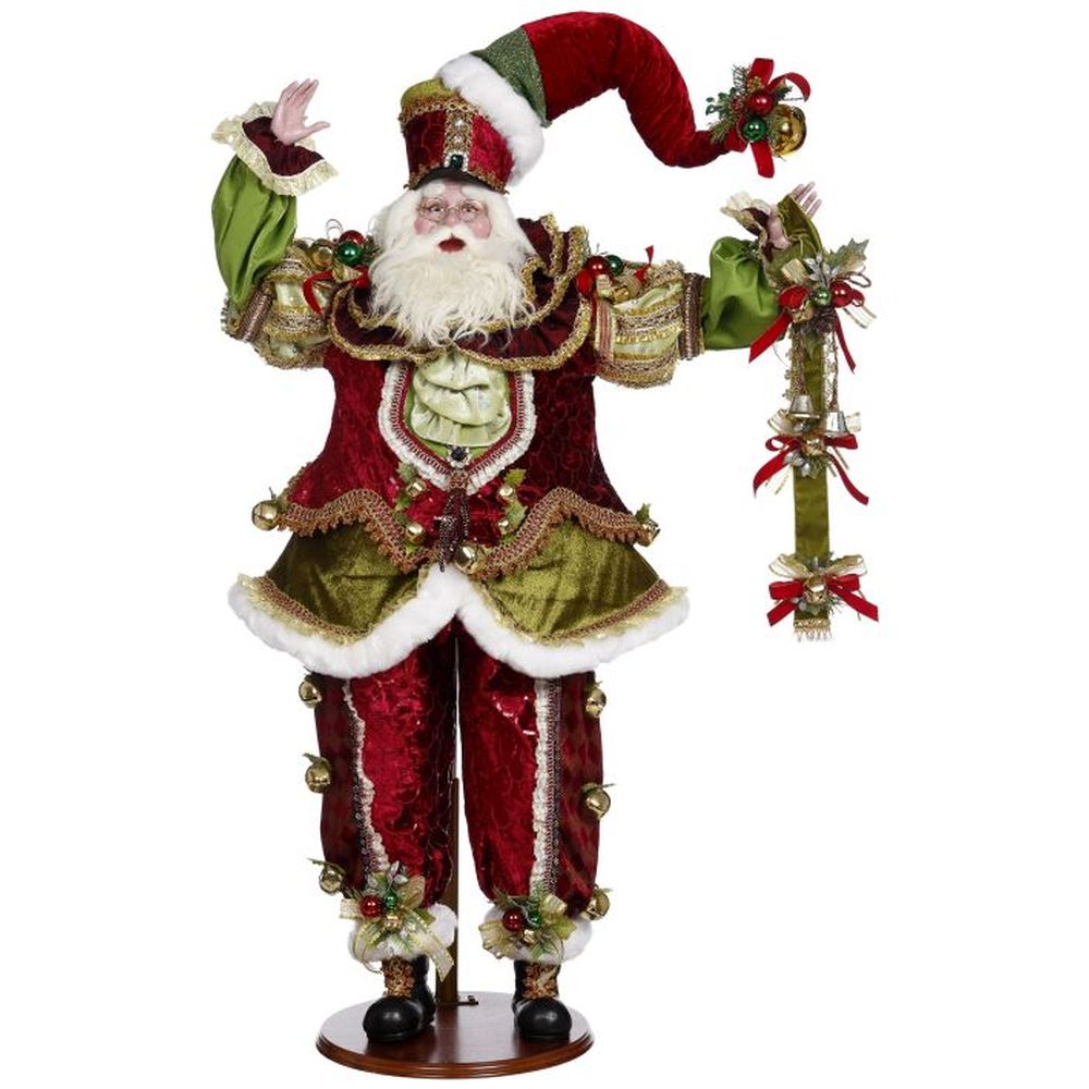 Mark Roberts Christmas 2022 Sleighbells Santa 40 Inches