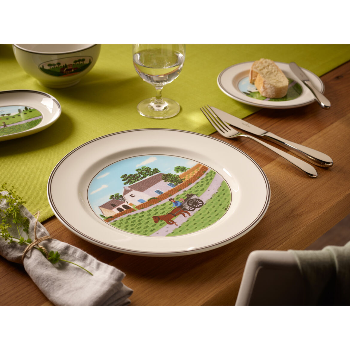 Villeroy & Boch Design Naif Dinner Plate, Going To Market