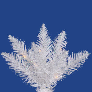 Vickerman 3.5' Sparkle White Spruce Artificial Christmas Tree, Clear Lights