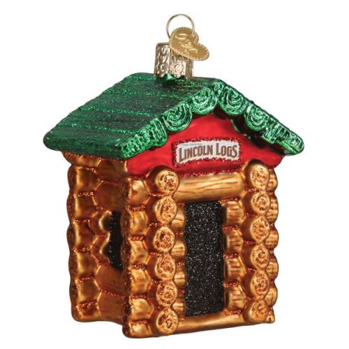 Old World Christmas Lincoln Logs Ornament