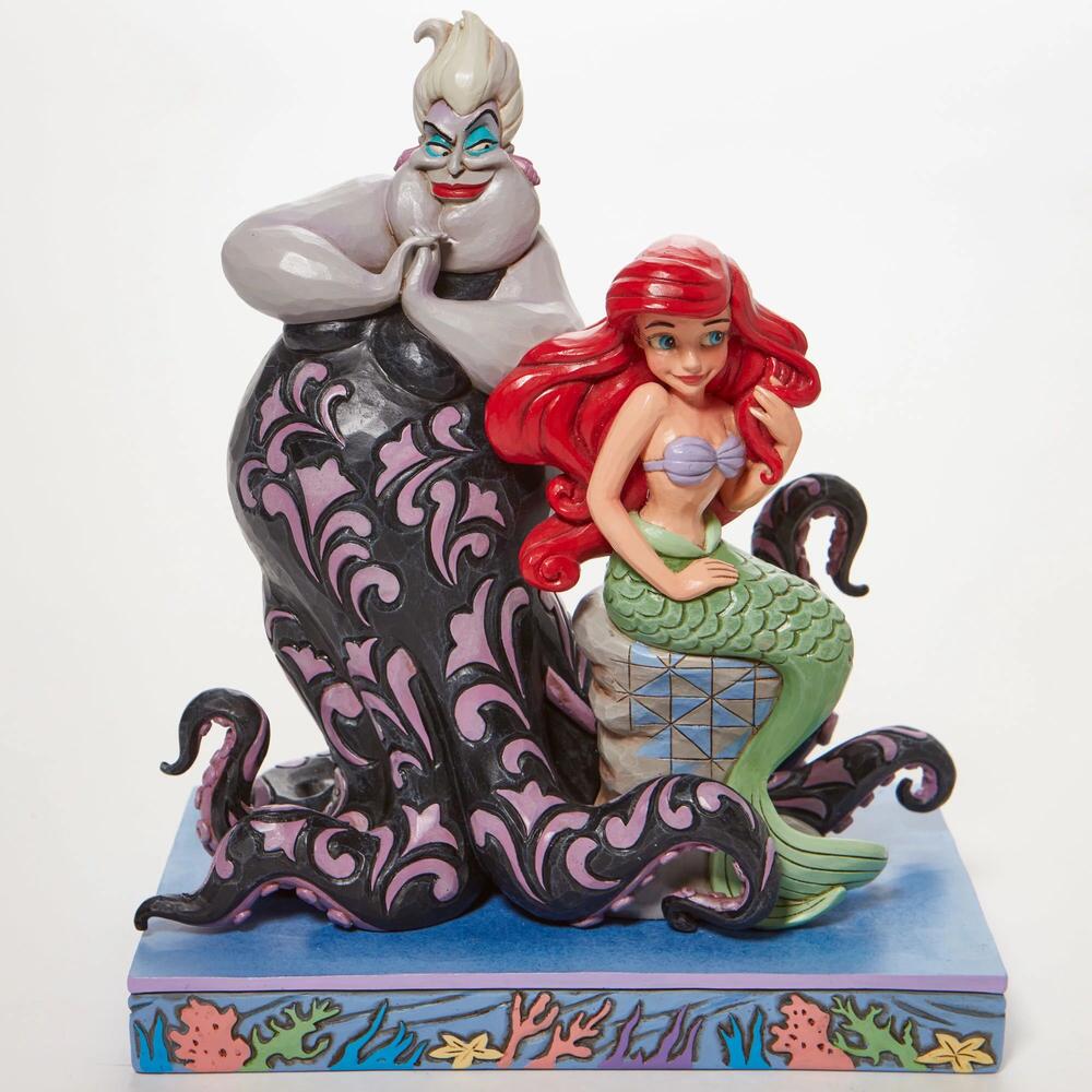 Enesco Disney Traditions Ariel & Ursula Figurine