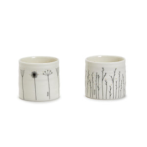 Two's Company Floral Tea Light Holder In Gift Box Assorted 2 Designs.