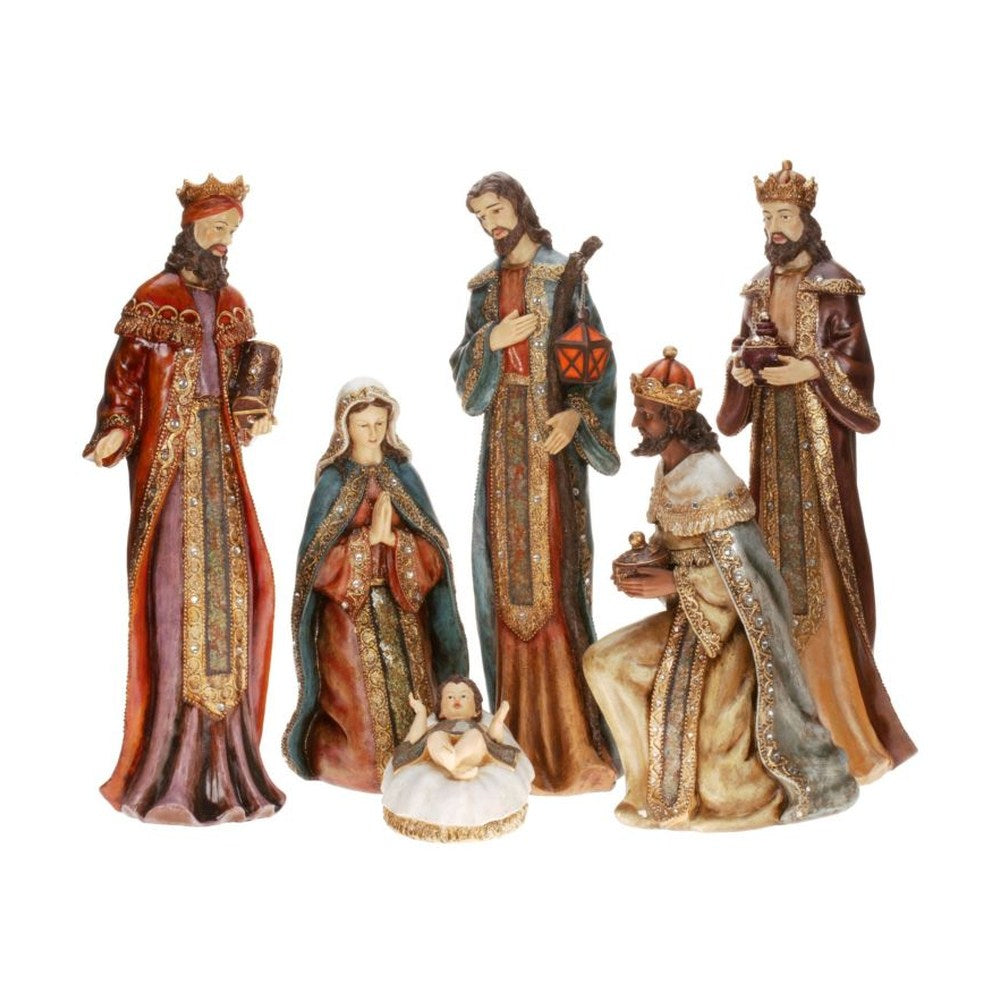 Mark Roberts 2013 Grand Byzantine Nativity Figurine, Set of 6, 5-26 inches