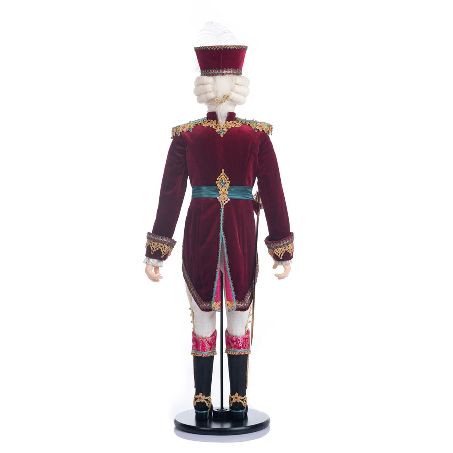 Katherine's Collection Sugar Plum Prince Doll 32-Inch, 12x9x38 Inches, White/Red