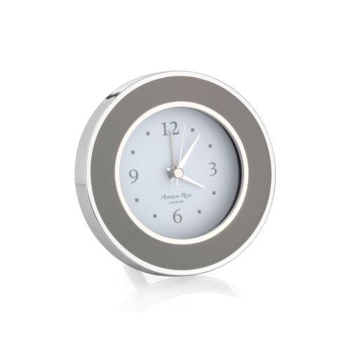 Addison Ross Chiffon & Silver Alarm Clock by Addison Ross