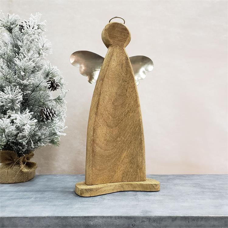 Audrey's Your Heart's Delight Angel - Metal Wings, Large by Audrey