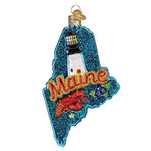 Load image into Gallery viewer, Old World Christmas State Of Maine Ornament