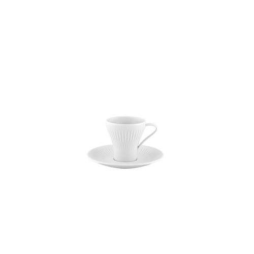 Vista Alegre Utopia Coffee Cup & Saucer, Set of 4, Porcelain