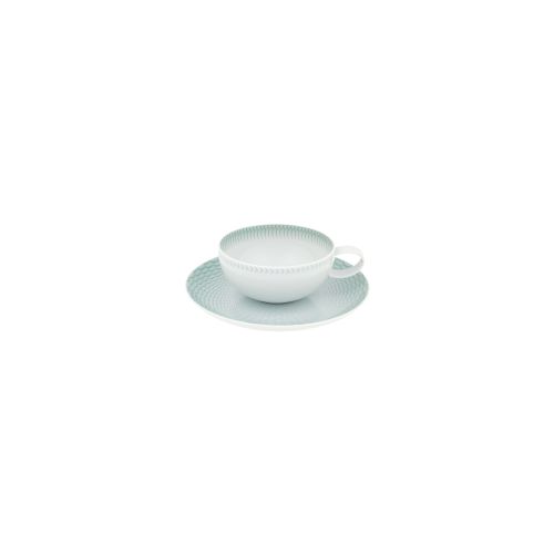 Vista Alegre Venezia Teacup And Saucer, Set of 4, Porcelain