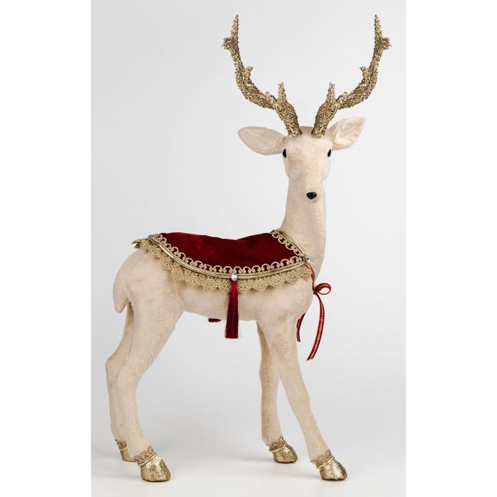 Mark Roberts Christmas 2022 Christmas Deer Figurine 29 Inches