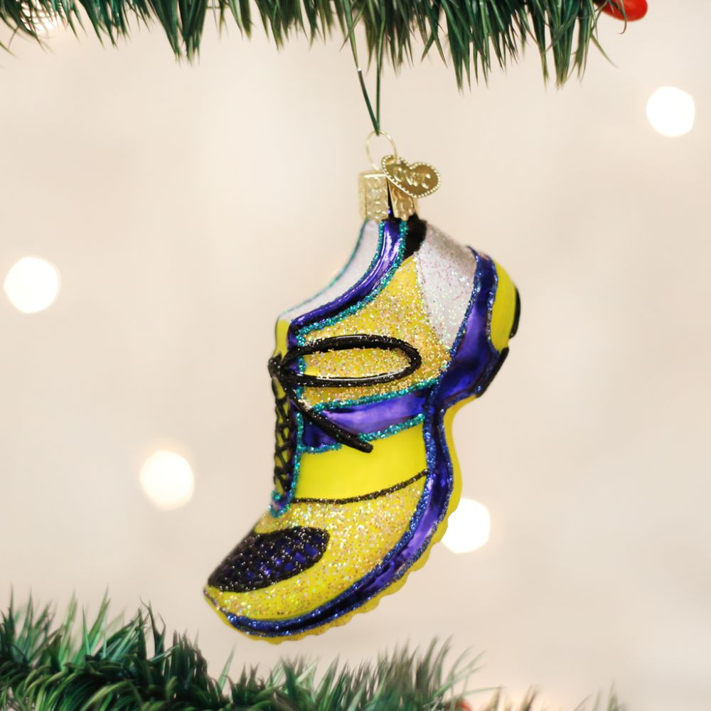 Old World Christmas Running Shoe Ornament