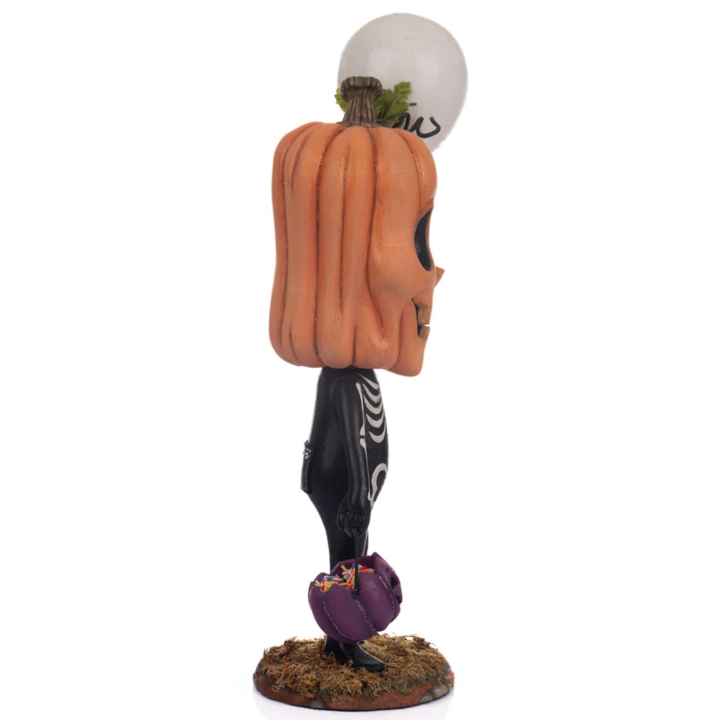 Katherine's Collection 16" Buddy Bones Trick Or Treater Figure, Orange/Black