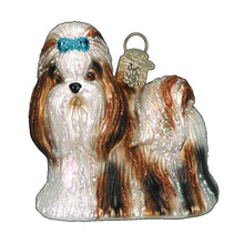 Load image into Gallery viewer, Old World Christmas Shih Tzu Ornament
